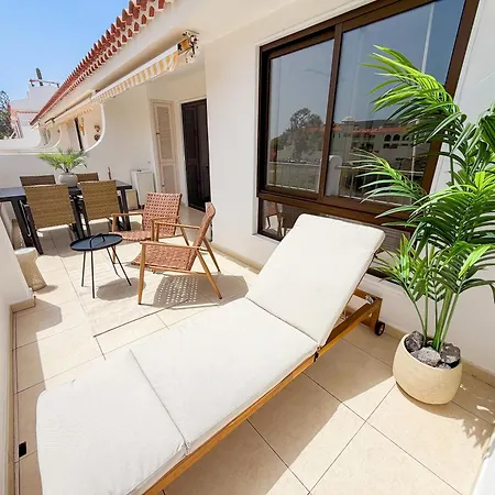 Coastal Modern Cristianos - Heated Pool, Ac, Big Terrace Daire *
