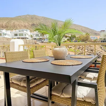 Coastal Modern Cristianos - Heated Pool, Ac, Big Terrace Апартаменты Лос Кристианос