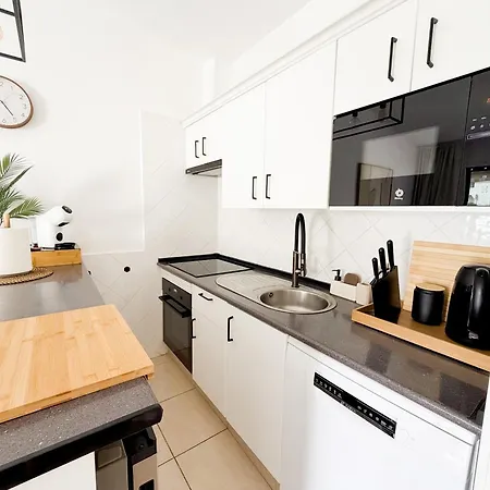 Coastal Modern Cristianos - Heated Pool, Ac, Big Terrace Apartmán *